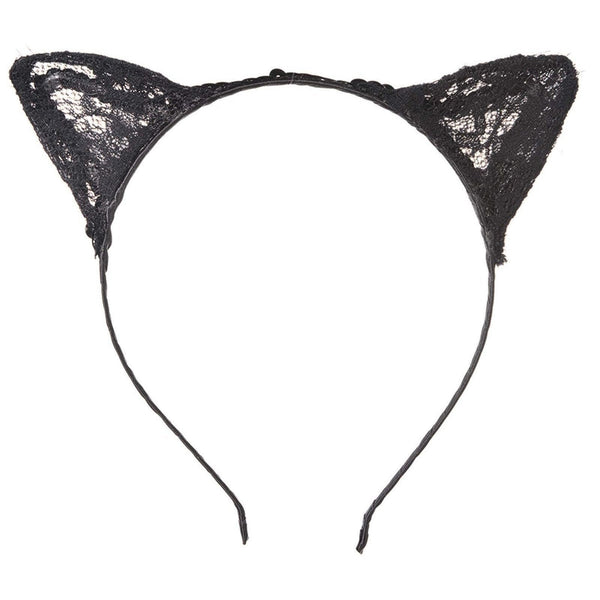 Cat Lace Ears Headband