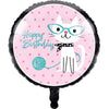 Cat Party Mylar Balloon