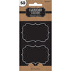 Chalkboard Paper Stickers