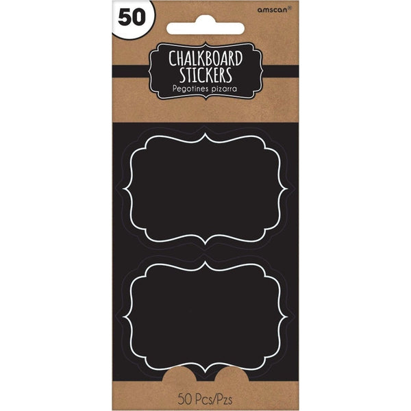 Chalkboard Paper Stickers