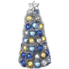 Chrismukkah Metallic Bulb Tree