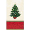 Classic Christmas Tree Guest Towels