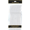 Clear Plastic Forks 20 Count
