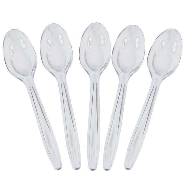 Clear Plastic Spoons
