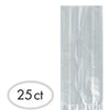 Clear Small Cellophane Party Bags, 25 Count