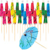Cocktail Umbrella Assorted Picks, 20 Count