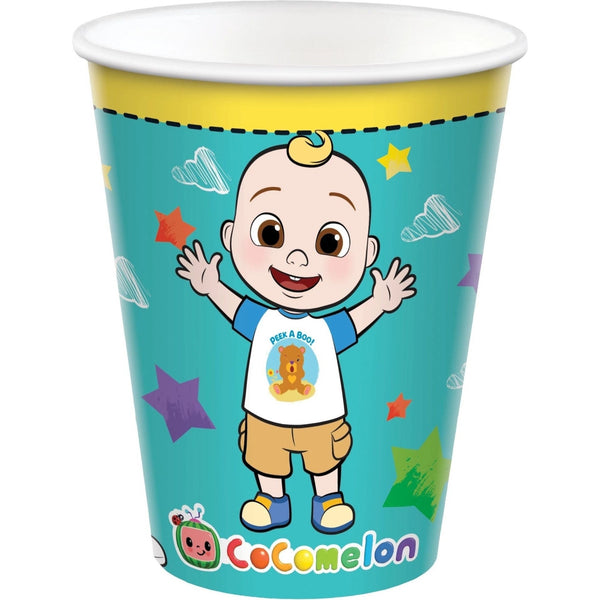 Cocomelon Paper Cups - 8 Count