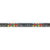 Colorful Balloons Happy Birthday Banner, 12Ft