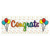 Congrats Balloons Banner