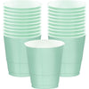 Cool Mint Plastic Cups