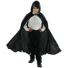 Costumes - Hooded Black Cape - Child