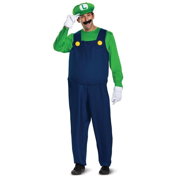 Luigi Deluxe 42-46 Adult Costume