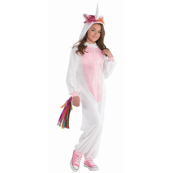 W155 Costume - Unicorn Zipster - Girl Small 4-6