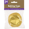 Cupcake Cases - Gold