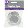 Cupcake Cases - Silver