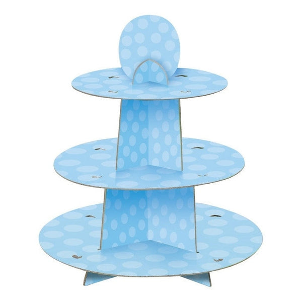Baby Blue Cupcake Stand