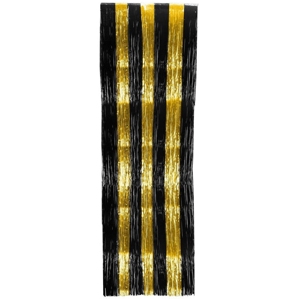 Curtain - 3' X 8' Gold/Black
