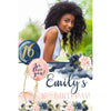 Customizable Yard Sign / Lawn Sign Birthday Watercolor W/PiCounture