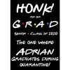 Customizable Yard Sign / Lawn Sign Grad Friends
