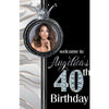 Customizable Yard Sign / Lawn Sign Welcome 40Th Birthday