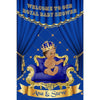 Customizable Yard Sign / Lawn Sign Welcome Baby Shower Royal Blue