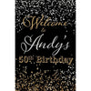 Customizable Yard Sign / Lawn Sign Welcome Birthday Sparkle