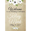 Customizable Yard Sign / Lawn Sign Welcome Wedding Kraft