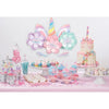 Magical Rainbow Birthday Unicorn Wall Decorating Kit