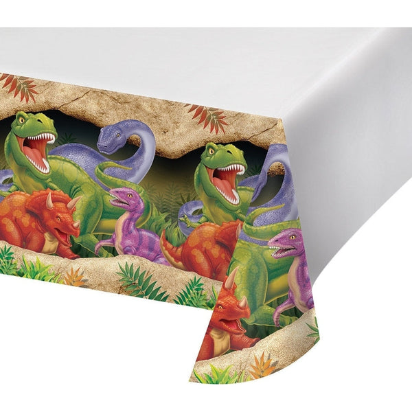 Dinosaur Plastic Tablecloth