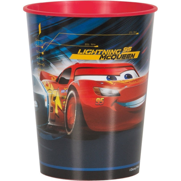 Disney Cars 3 Movie 16Oz Plastic Stadium Cup