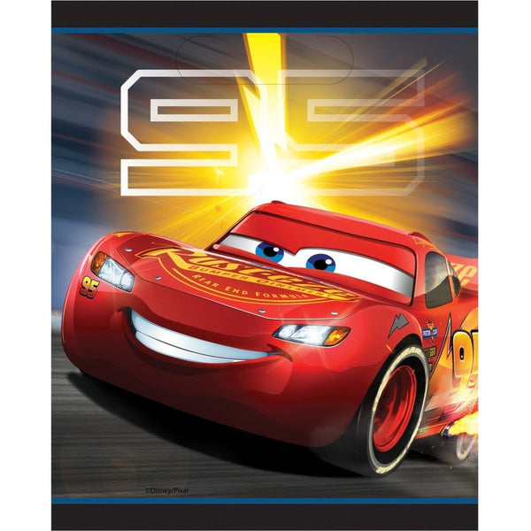 Disney Cars 3 Movie Loot Bags, 8 Count