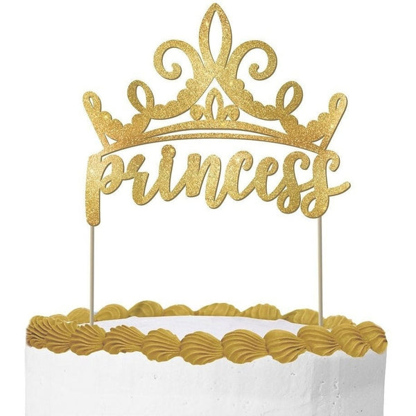 Disney Princess Glitter Cake Pick