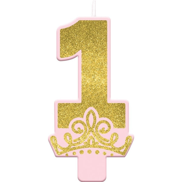 Disney Princess Toddler 1St Birthday Candle