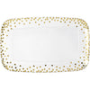 Dots Plastic ReCountangular Tray - Hot-Stamped
