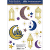 Eid Celebration Glitter Window Decoration
