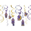 Eid Value Pack Foil Swirl Decorations
