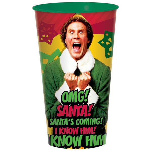 Elf Plastic Cup, 32 Oz.