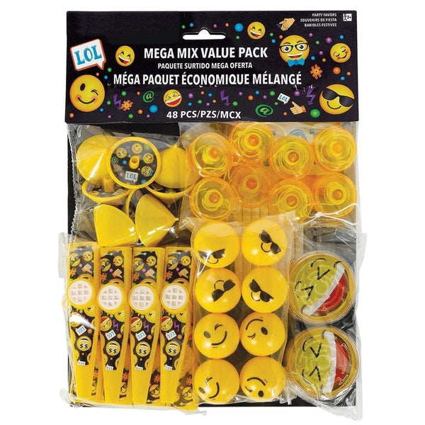 Emoji Mega Mix Value Pack Favors