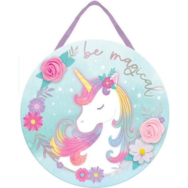 Enchanted Unicorn Chair Sign