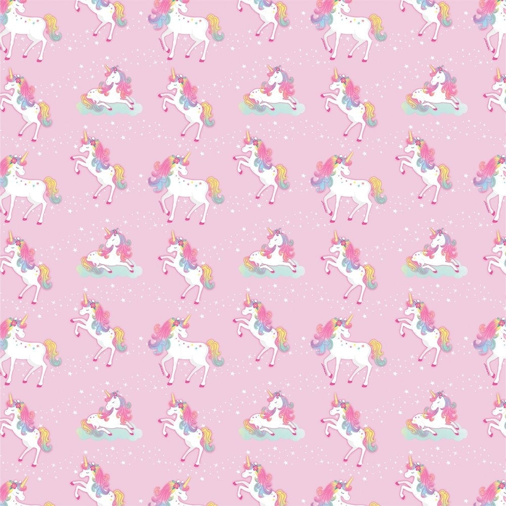 Enchanted Unicorn Printed Gift Wrap