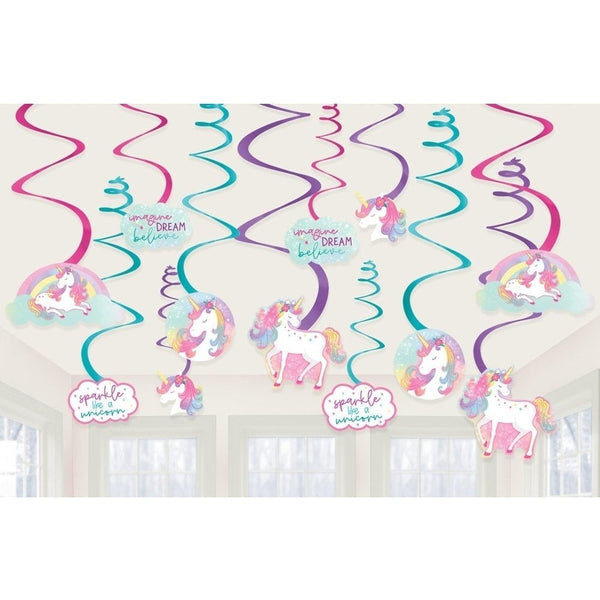 Enchanted Unicorn Swirls