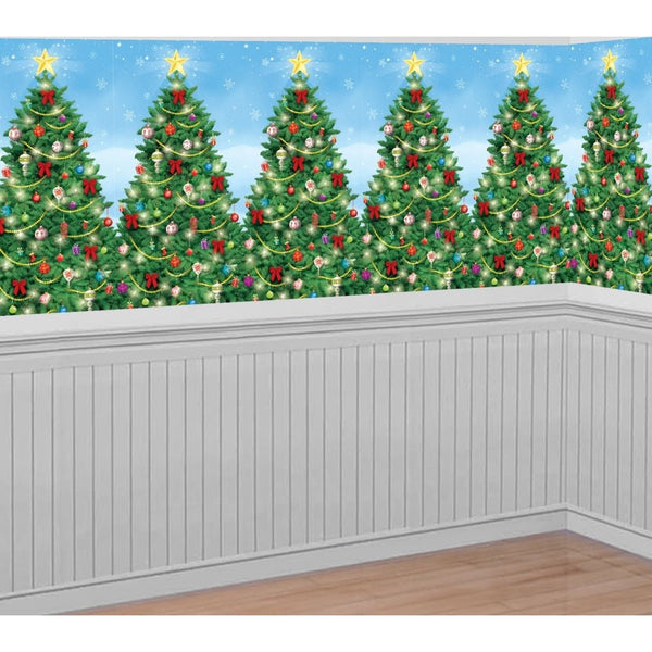 Evergreen Christmas Scene Setters® Plastic Room Roll