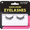 Black & Silver Eyelashes