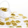 Fabric Confetti Petals - Gold/White