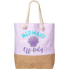 Fabric Tote Mermaid Off Duty