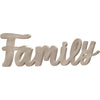 Family Script Sign