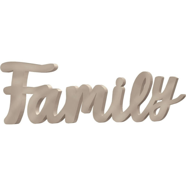 Family Script Sign