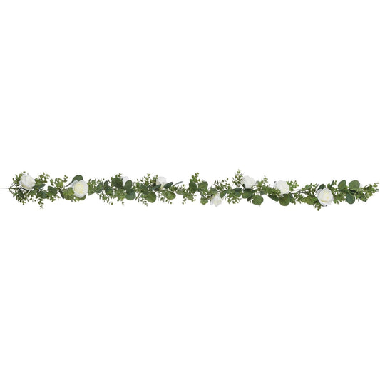 Faux Floral Deluxe Garland