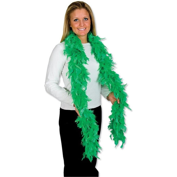 Feather Boa - Green