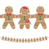 Felt Gingerbread Garland